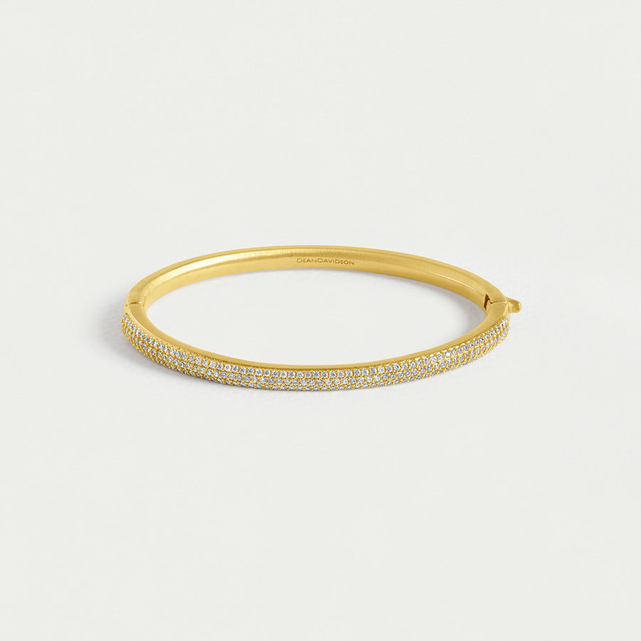 Signature Pavé Hinge Bangle