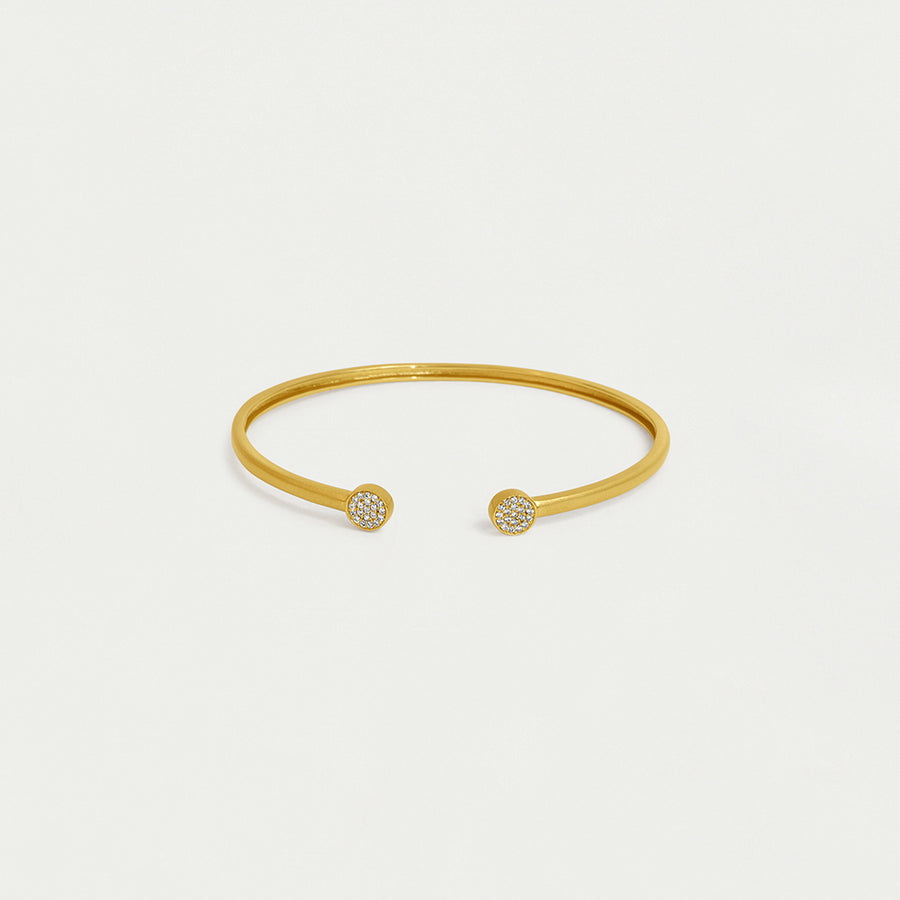 Mirabeau Pavé Open Bangle Bracelet