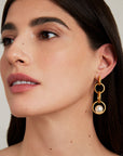 Laguna Chain Drop Earrings