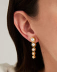 Cascade Statement Drop Earrings