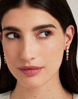 Cascade Statement Drop Earrings