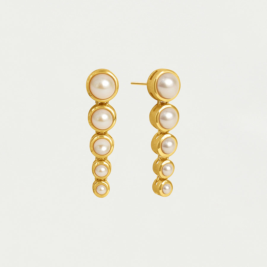 Cascade Statement Drop Earrings