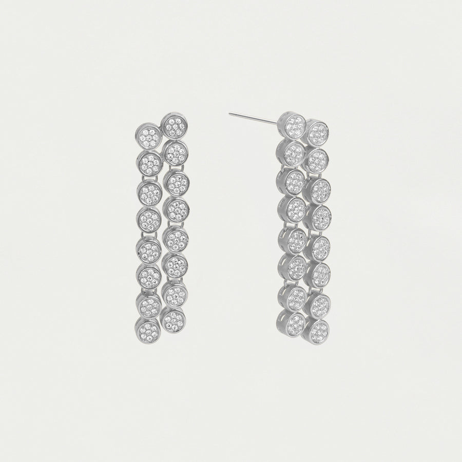 Mirabeau Pavé Statement Drop Earrings