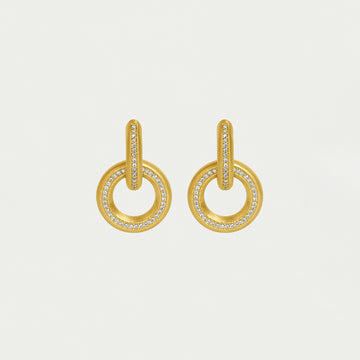 Colette Pavé Drop Earrings