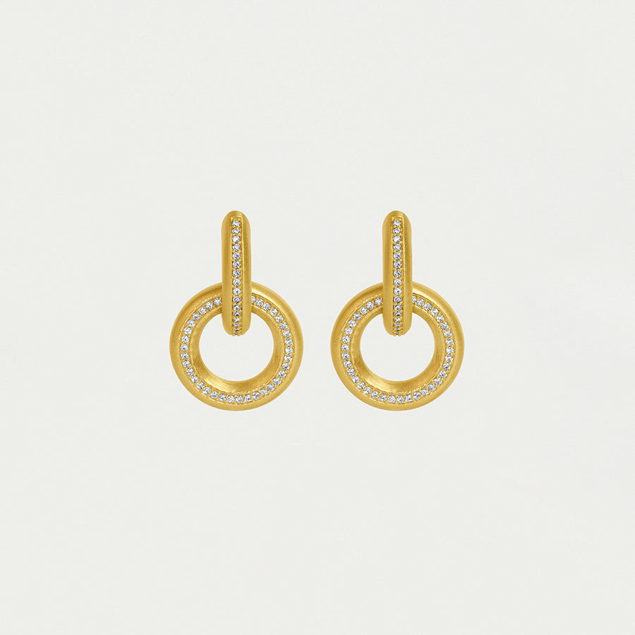 Colette Pavé Drop Earrings