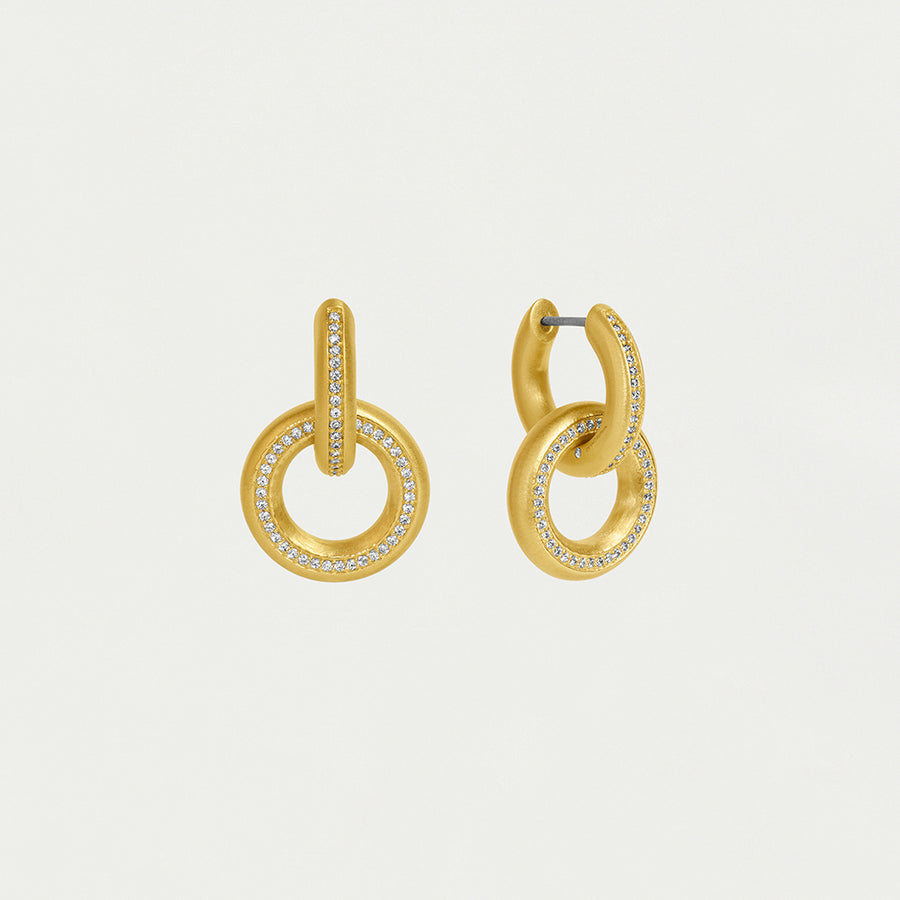 Colette Pavé Drop Earrings