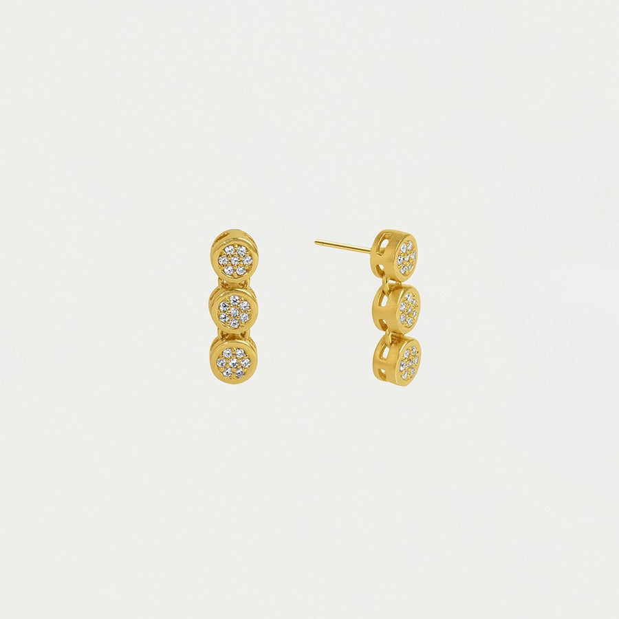 Mirabeau Pavé Droplet Earrings