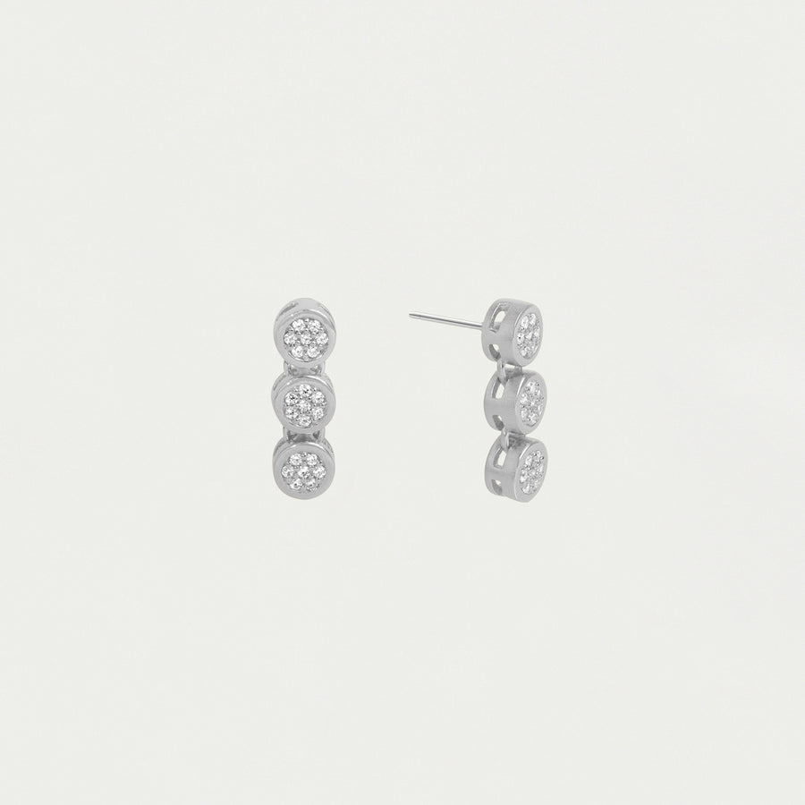 Mirabeau Pavé Droplet Earrings