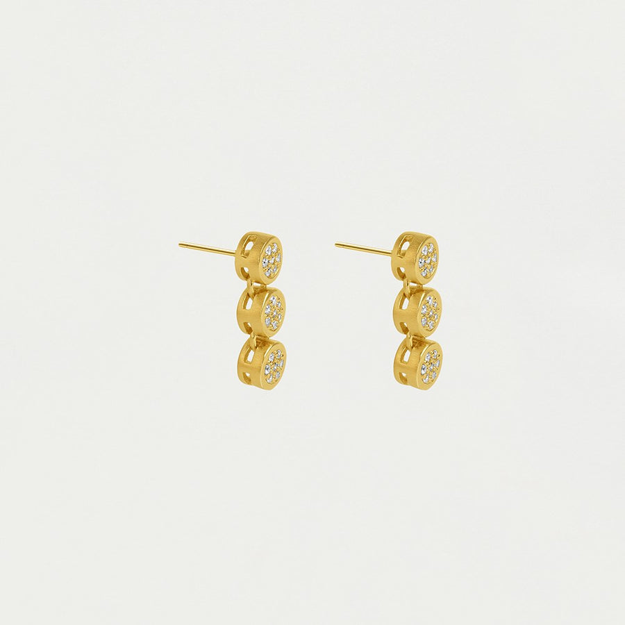 Mirabeau Pavé Droplet Earrings