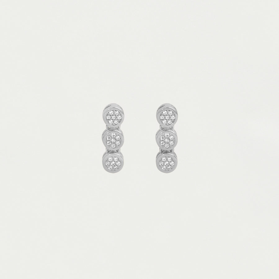 Mirabeau Pavé Droplet Earrings