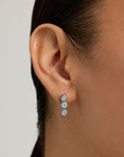 Mirabeau Pavé Droplet Earrings