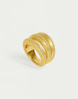 Dauphine Pavé Stacking Ring