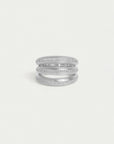 Dauphine Pavé Stacking Ring