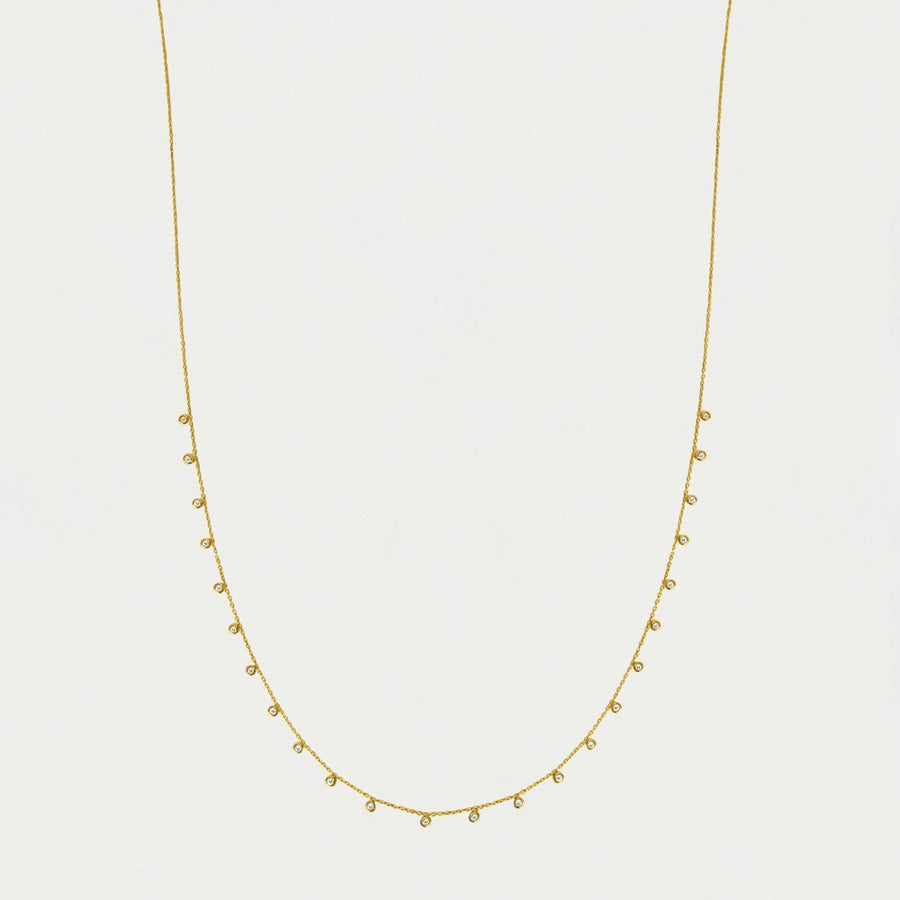 Orsay Pavé Station Necklace