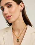 Forme Gemstone Statement Necklace