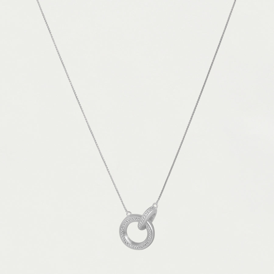 Colette Pavé Hoop Pendant