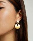 Petit Pavé Statement Earrings